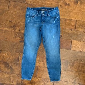 TORRID High Rise Cropped Skinny Jeans Size 10R